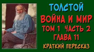 Война и мир. Том 1. Часть 2. Глава 11. Краткое содержание