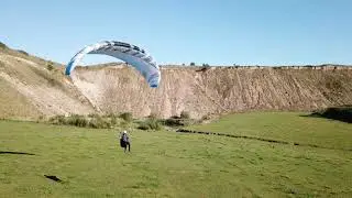 The beauty of paragliding - a short training session
