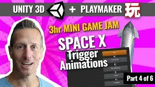 Unity 3D + Playmaker - Trigger Animations in Animator