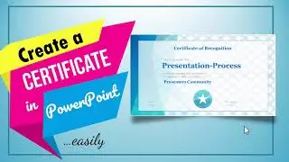 Create a Certificate in PowerPoint