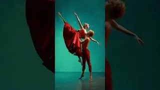 🇺🇦 Model poses for photoshoot📸 Ballet. Model Alina and Ivan