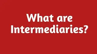 Meaning of Intermediaries | study with Shruti Gupta #commerceclasses