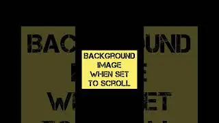 Mind Blown CSS Trick - Fixed OR Scroll Background? 🤯 