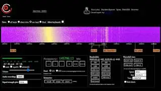Приём изображения с Международной Космической Станции на WebSDR