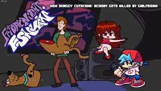 VS Shaggy 2.0 NEW CUTSCENES, SCOOBY GETS KILLED BY GIRLFRIEND! - Friday Night Funkin Mod