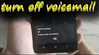 How to turn off voicemail on samsung A10 | A20 | A40 | A50 (2 ways)