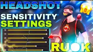 Ruok ff OB41 Auto Headshot Sensetivity Setting 2023 Free Fire Sensetivity Setting || Free Fire Sensi