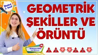 3. SINIF GEOMETRİK ŞEKİLLER VE ÖRÜNTÜ #sümeyyaavcı #geometrikşekiller