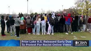 Prior Lake H.S. Students Released From School Early Due To Protest Over Racist Social Media Video