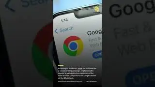 Apple urges iPhone users to abandon Chrome