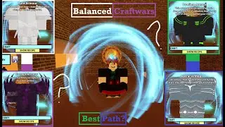 Roblox balanced craftwars best path?