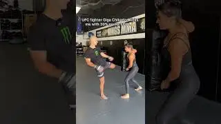 Giga Chikadze teaches me his secret kick 