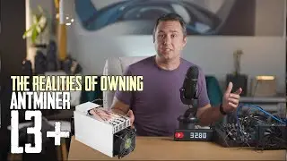 Realities of Running Antminer L3+, Crypto Mining Farm.  Power, Noise, Profit.