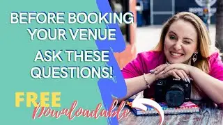WEDDING VENUE: You Need To Be Asking THIS Before You Book Your Wedding Venue! (GOLD NUGGETS)