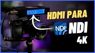 Como Transformar Câmera HDMI em NDI - Usando NeoiD EDeN 4K (HX, HX2 e HX3)