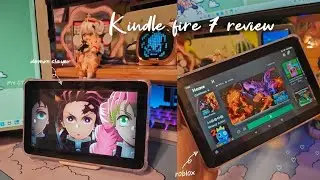 🕹is the Kindle Fire 7 good for gaming & streaming? an aesthetic review
