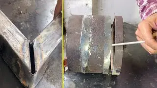 The ideal way to fill large weld gaps