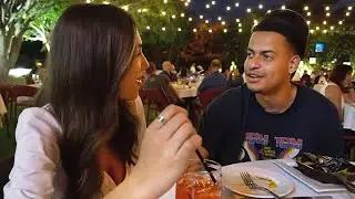 We went on a romantic date!