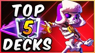 TOP 5 DECKS from the BEST PLAYERS IN THE WORLD! 🏆 — Clash Royale (June 2024)