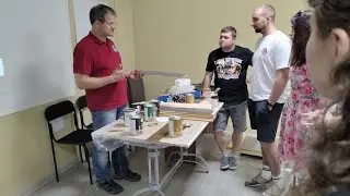 Финские краски мастер-класс по нанесению фасадных масел DUFA