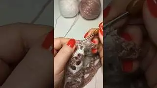 Look how easy it is to crochet in an original way! Link to full video at bottom of screen 