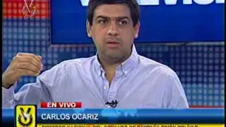 Entrevista Venevisión: Carlos Ocariz, director nacional del Comando Simón Bolívar