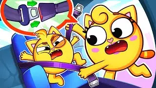 Safety Rules In The Car Song 🚗 Buckle Up! | Kids Songs 😻🐨🐰🦁 And Nursery Rhymes by Baby Zoo