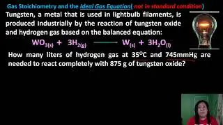 Gas Stoichiometry