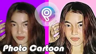 EASY: Picsart portrait Cartoon Photo Editing Tutorial | Portrait image editing