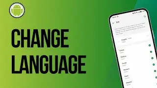 How To Change Language on Android Phone