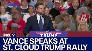 JD Vance speaks at St. Cloud Trump rally [FULL SPEECH]