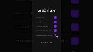 Lets Learn: CSS Transforms 🔥⁣ 