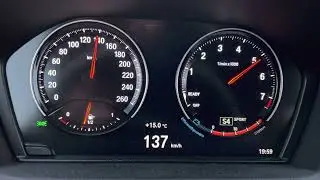 BMW X2 F39 xDrive20i 0-100 km/h acceleration 178PS 20i 0-60 mph - 20i