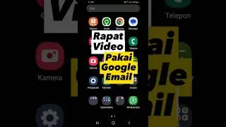 Rapat Pakai Video dengan Gmail #shorts #gmail #videocall