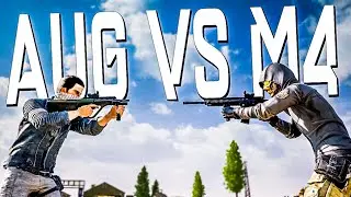 AUG VS M416 - Which one is BETTER? Comparison & evaluation - PUBG