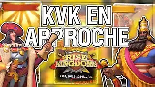 L'INSCRIPTION EST TERMINÉE, DANS QUELQUES JOURS LE KVK COMMENCE ! | RISE OF KINGDOMS FR