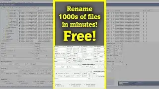 Bulk Rename Utility - Batch Rename Files