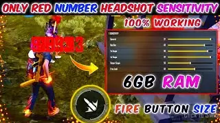 🔥របៀបសារេsettingបាញ់ក្បាលច្បាស់ free fire 2023 ងាយស្រួលឡេីងrank granmaster⚙️
