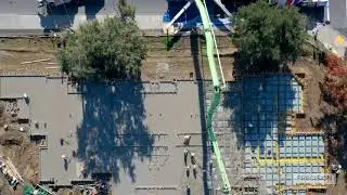 Express Version of Pony Express Concrete Foundation Pour in Vacaville, CA