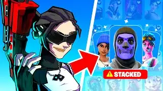 The 1st Look At Fe4rless's Fortnite Locker!