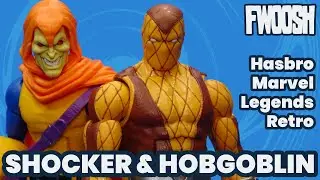 Marvel Legends Spider-Man Retro Shocker and Hobgoblin Action Figure Review