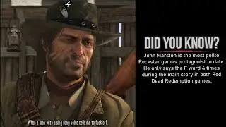 John Marston says the F-word