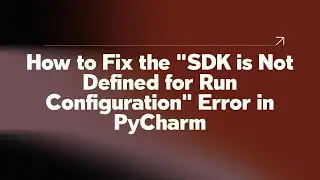 How to Fix the 