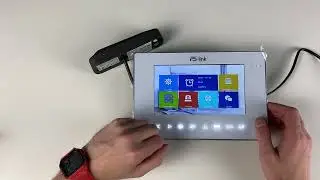 Видеодомофон проводной PS-Link PS-714TDP-FHD с экраном 7 дюймов и WIFI модулем