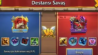 EPIC BATTLE FREE X2 SERRATICA 😵😵 | DYNAMICA 6/6 | CASTLE CLASH