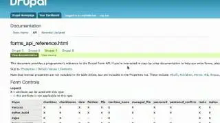Drupal API documentation