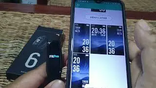 Cara connect / menyambungkan M6 smart band ke hp kita/ cara setting jam
