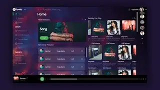 Flutter Spotify Redesign App UI - Speed Code