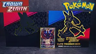 Crown Zenith Elite Trainer Box UNBOXING【Pokemon TCG】#pokemoncards #pokemontcg #crownzenith #宝可梦