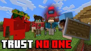 Minecraft Manhunt, But I Don't Know Who's The Hunter REMATCH